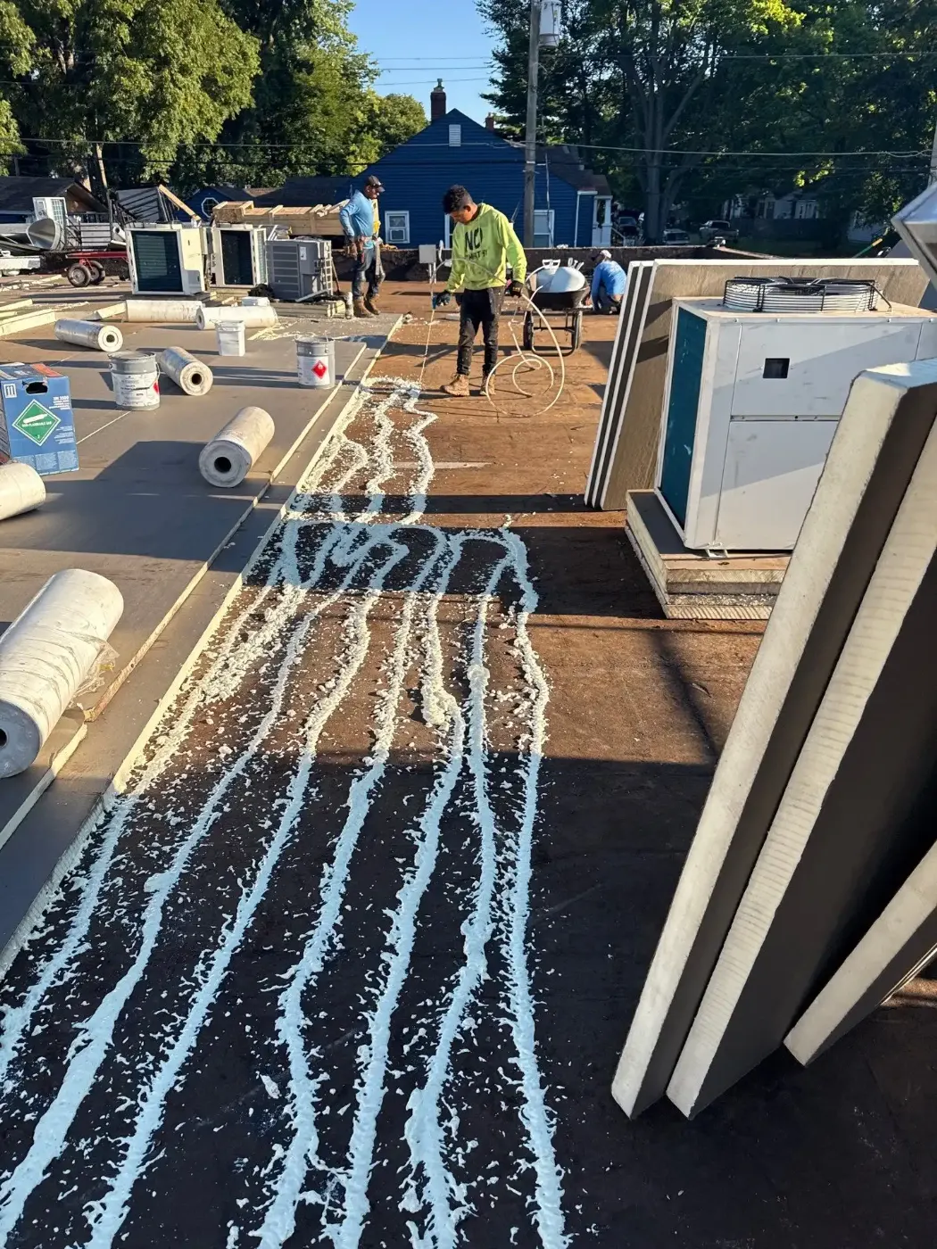 Membrane repair completed in Greencastle