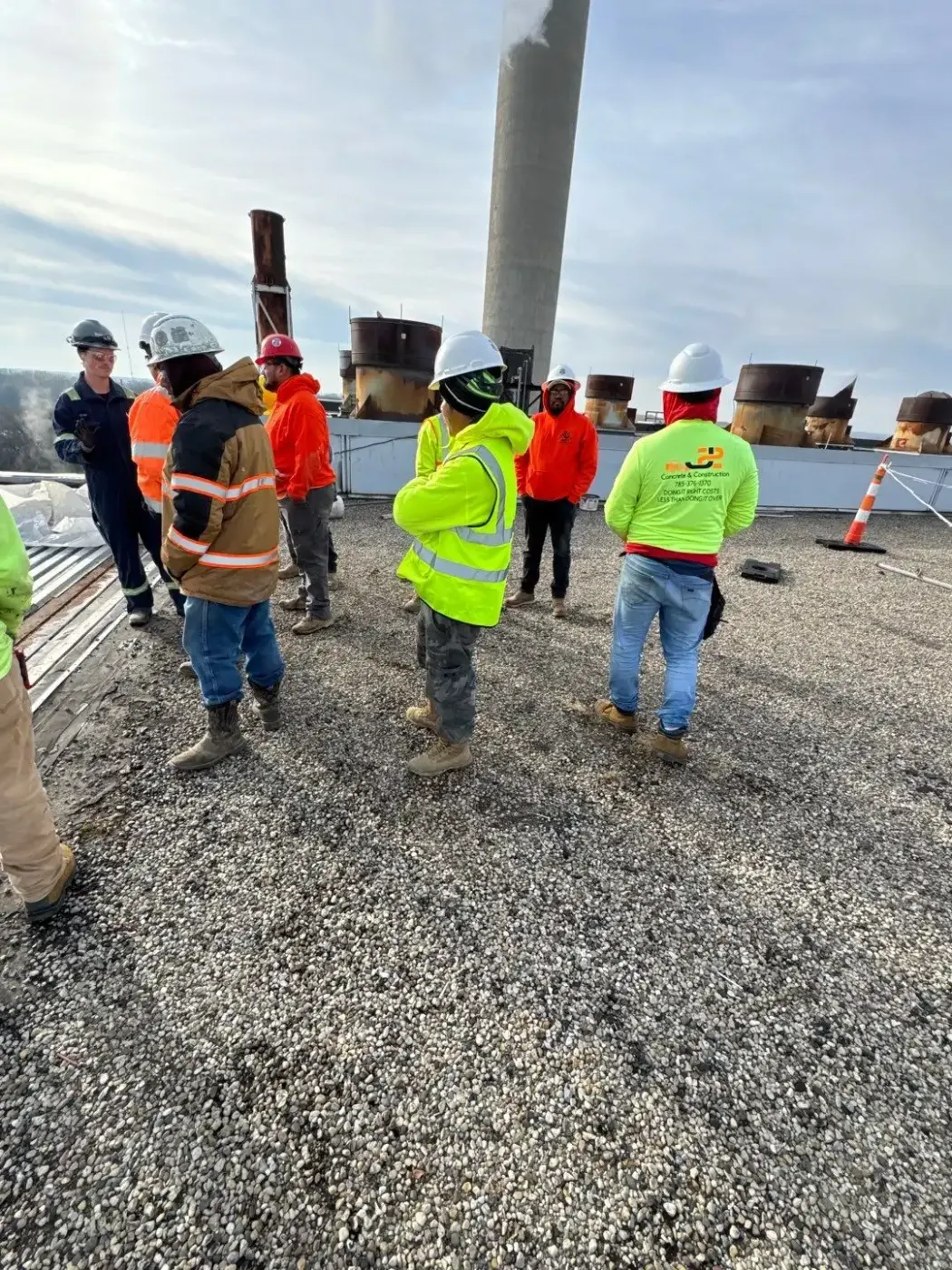 Commercial roofing by Greencastle Commercial Roofing near Mooresville, IN