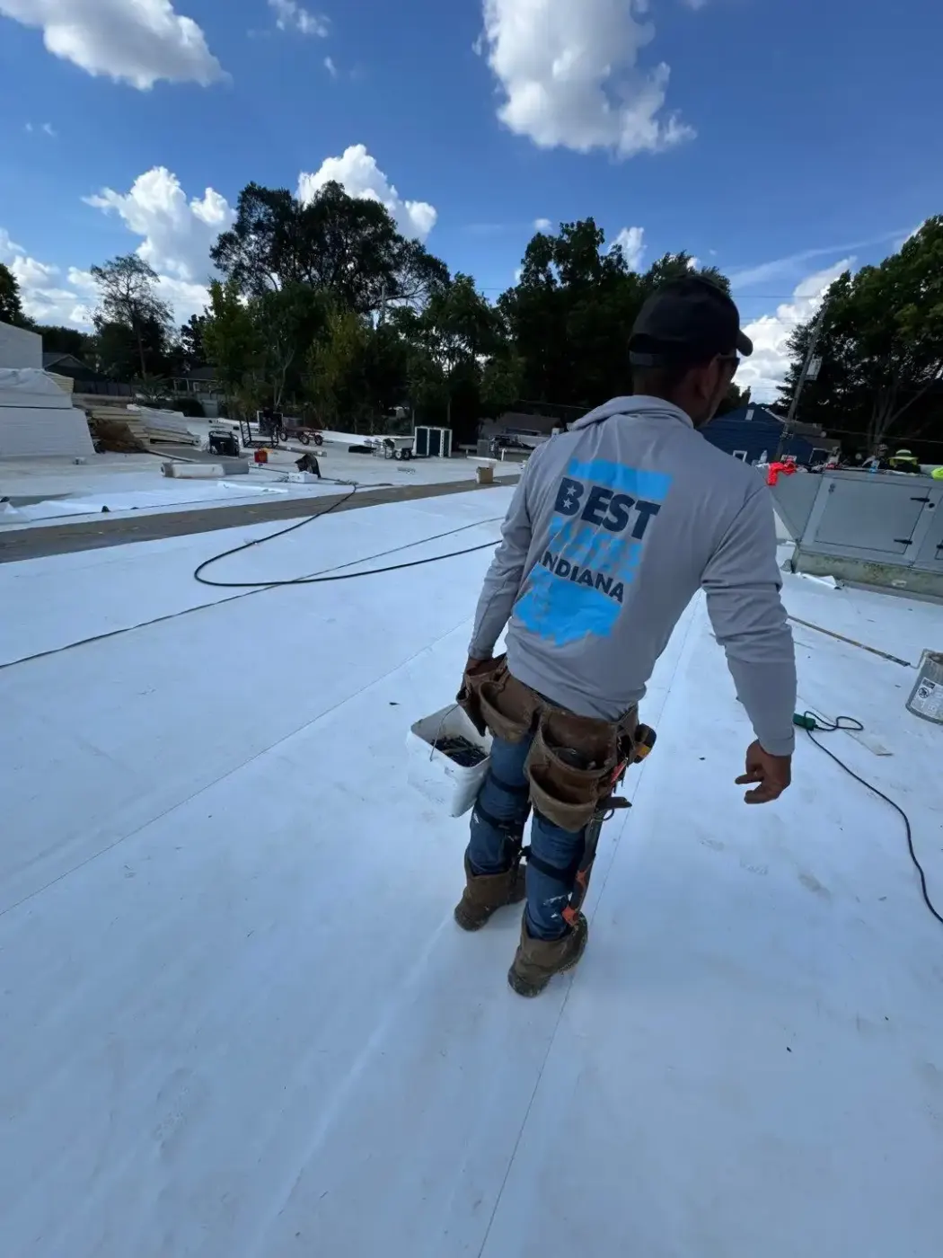 Flashing and seam work in Greencastle